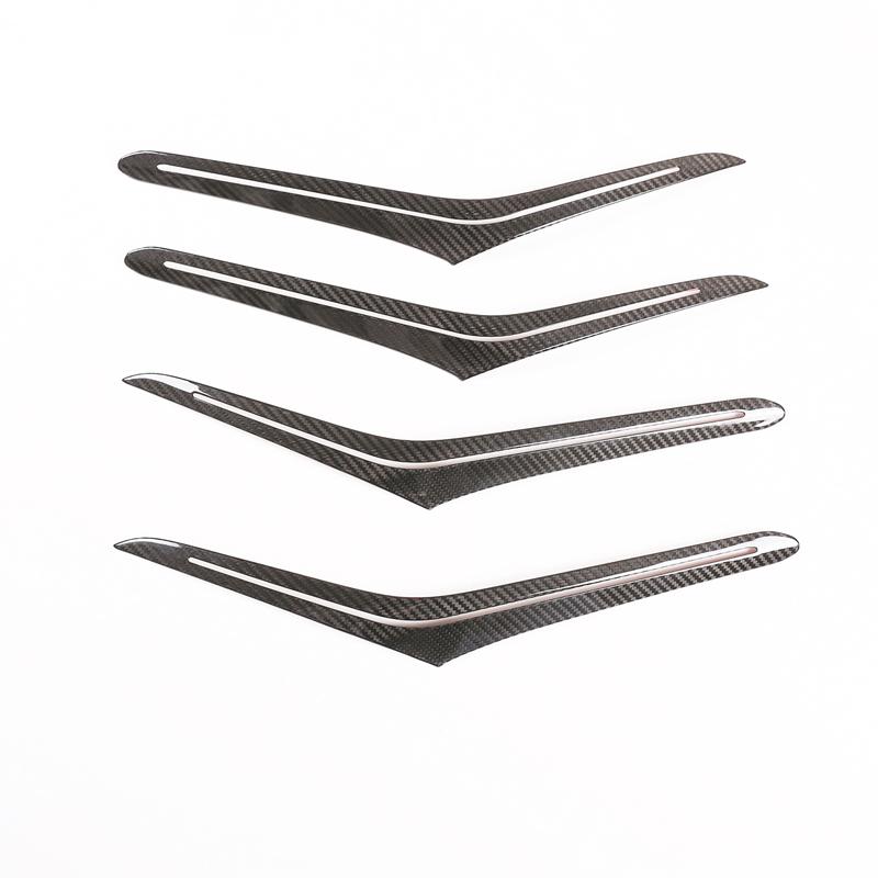 

For BMW X5 G05 X7 G07 2019-2026 Real Carbon Fiber Car Interior Door Armrest Ambient Light Decorative Sticker Car Accessories