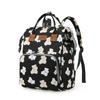 Schoolbag's New Animal Pattern Mommy Bag Can Be Carried Out, Large-capacity Mother and Baby Backpack, Multi-functional Mother Bag.