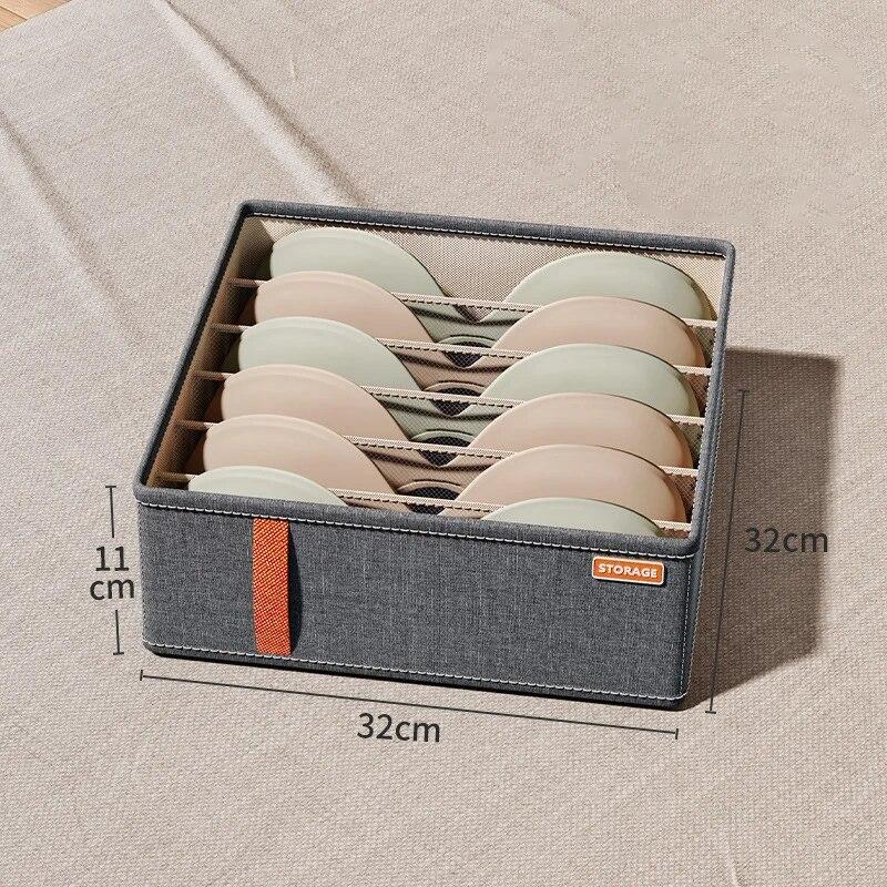 1PC Bedroom Cabinet Drawer Underwear Organizer Socks Bra Clothing Storage Boxes Multifunctional Household Wardrobe Organizer Box