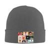 Bad Bunny Collage Puerto Rico  Knitted Hat for Women Unisex Skullies Beanies Autumn Winter Hat Acrylic  Casual Melon Cap