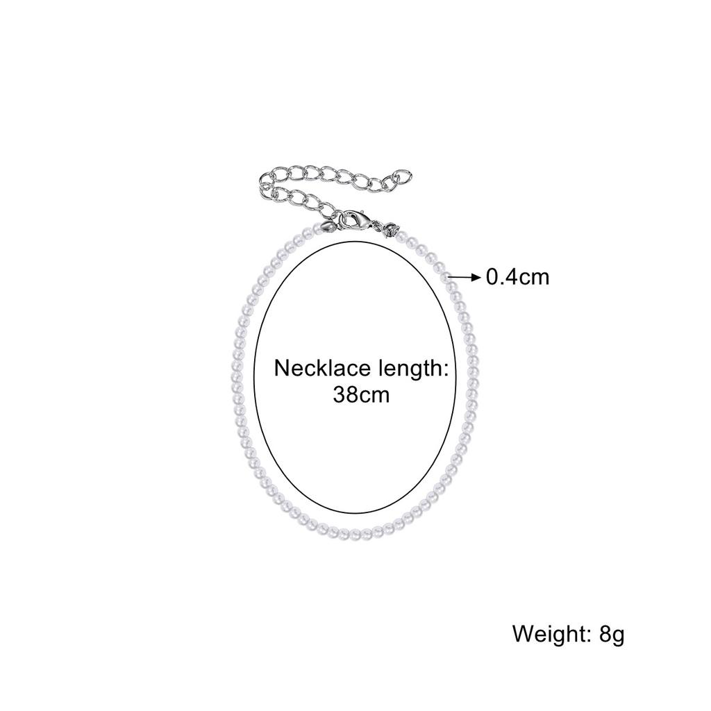 Necklace for Women Jewelry Necklace Simple Necklace Necklace Set 5 Piece Necklace Female Beautiful Elegant Necklace for Her