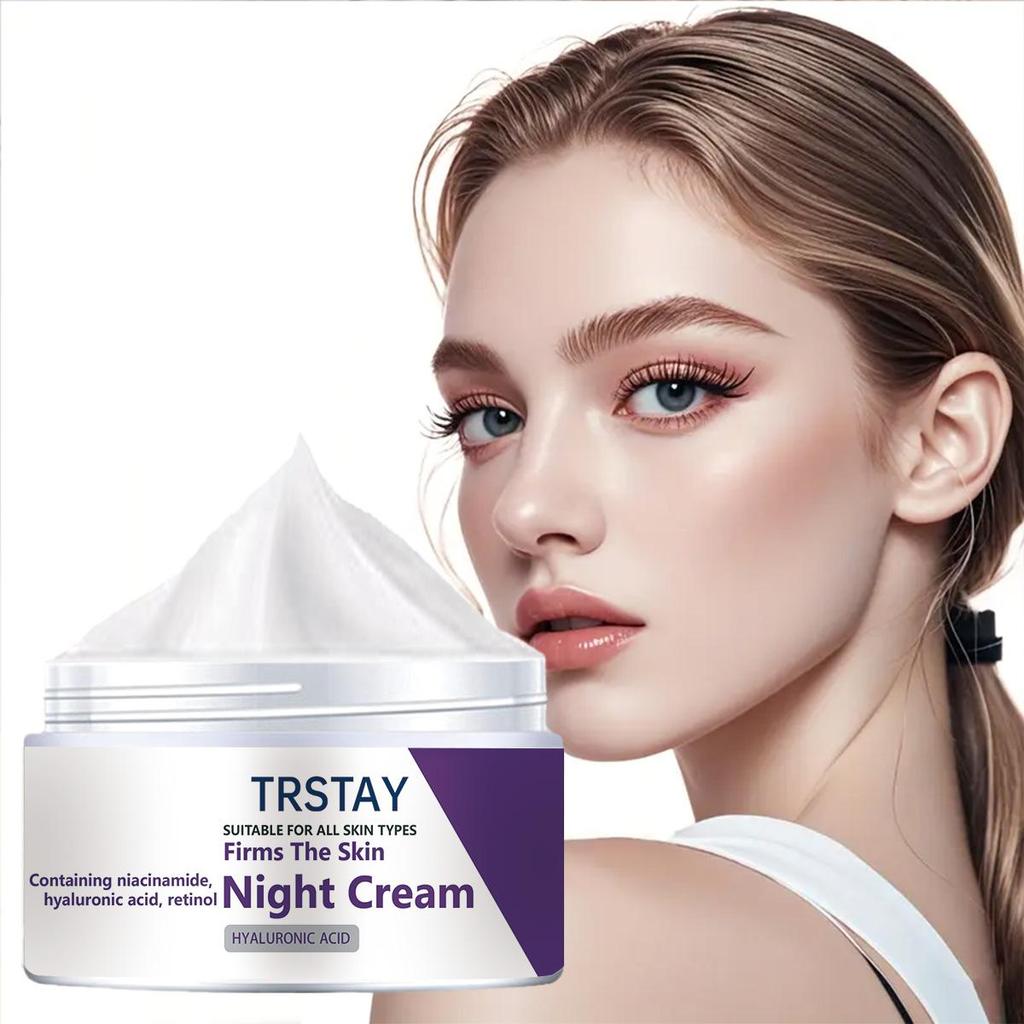Retinol Cream for Face Best Facial Moisturizer for Aging Skin with Collagen and Hyaluronic Acid - Anti-Aging Face Cream