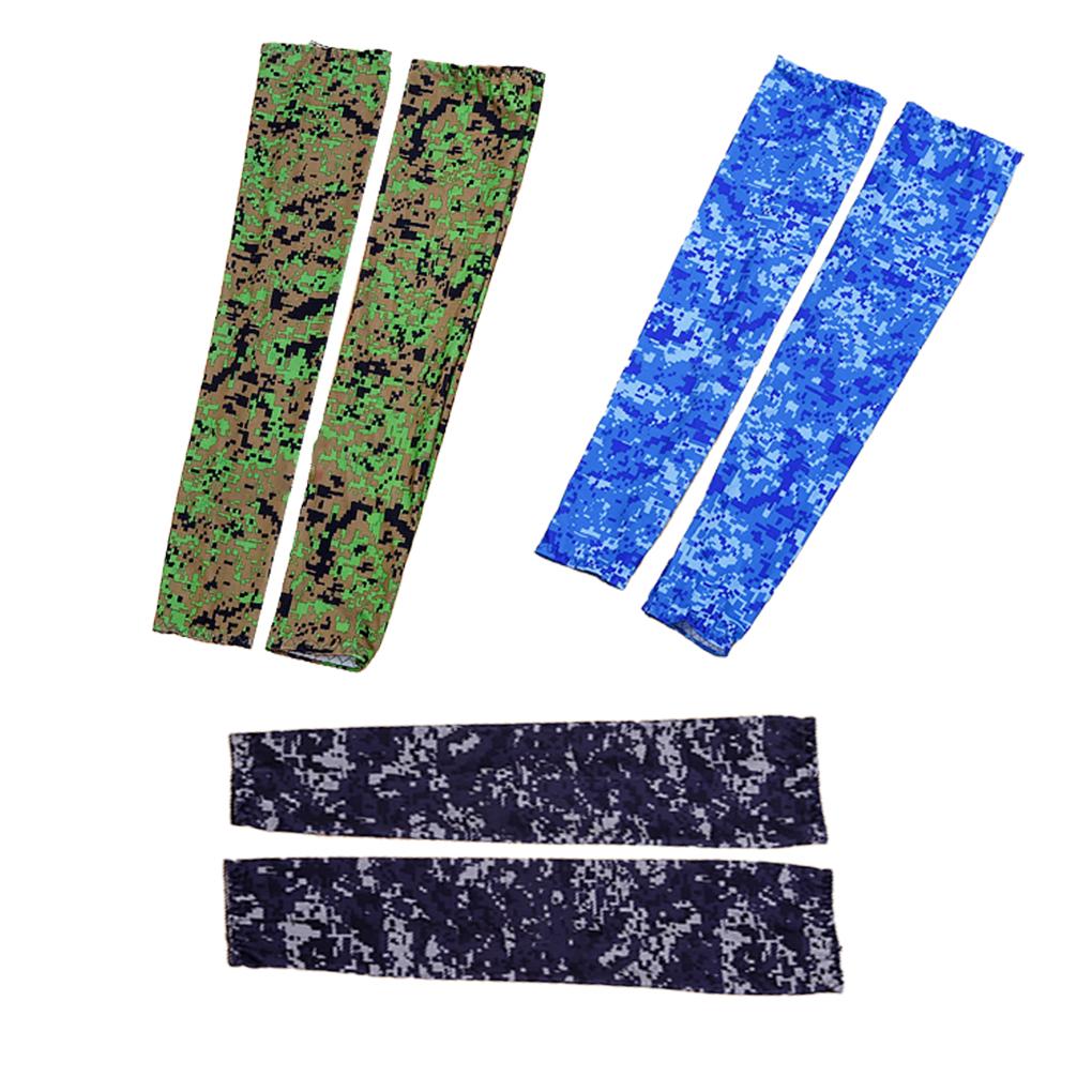 Arm Sleeves UV Protection Comfortable Breathable 1 Pair Non-skid Cooling Long Sleeves Anti-Slip Practical Accessories Good Gifts
