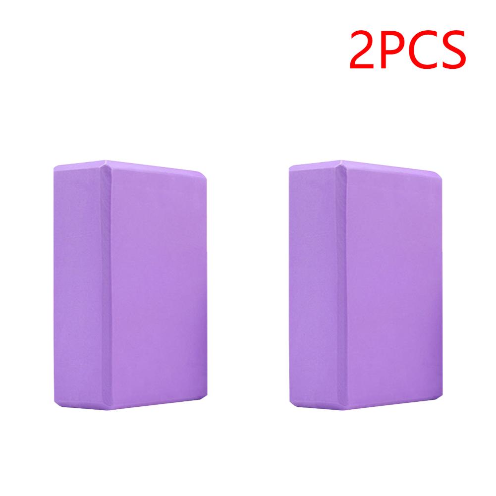2-5PCS EVA Yoga Block Gym Training Blocks Moisture-Proof High Density Yoga Blocks Body Shaping Yoga Blocks for Meditation
