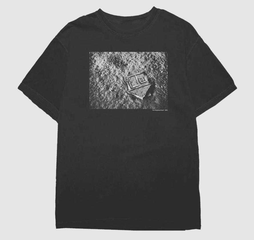 Футболка The Neighbourhood Moonprint Унисекс Размер S-5XL Репринт Унисекс Футболка XXL