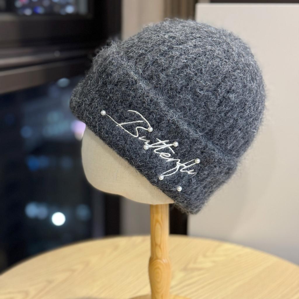 New Fashion Hats for Women Winter Woolen Hats Stylish Knitted Hats Korean Style Autumn and Winter High Quality Warm and Versatile Cold Hats