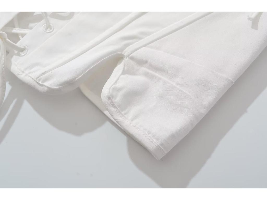 Spring 2025 Women's European & American Style Versatile Tie-Up Vest Top
