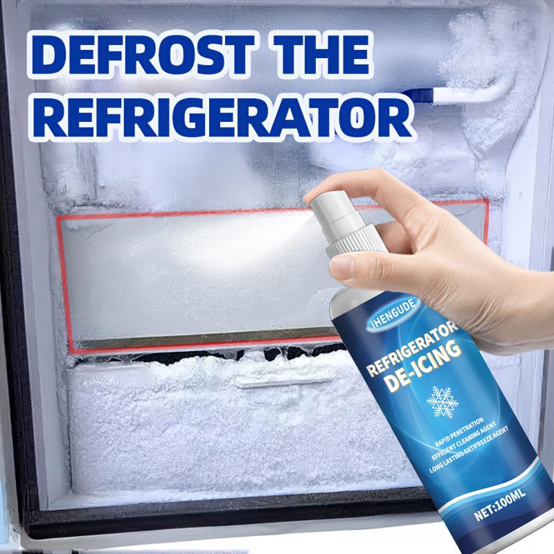 Refrigerator De-Icer and Defroster — Quick Ice Melting and Anti-Icing for Home Freezers | Suitable for Refrigerators and Rvs, Freezer Defrostin