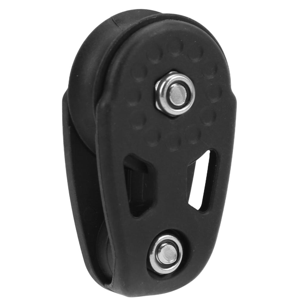 Scripete din plastic pentru caiac, bloc scripete, glisor de ancorare pe șină, cărucior, roată scripete pentru accesorii barcă canoe