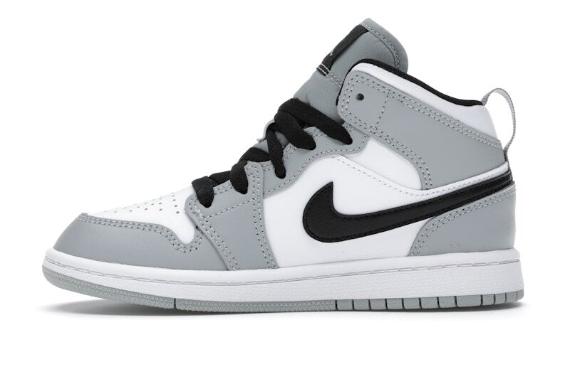 Jordan 1 Mid Light Smoke Grey - 640734-092 35