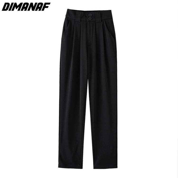 Women Plus Size Loose Straight Leg Pants Fashion Basic Wide Leg Casual Trousers Summer Long Pants 4XL