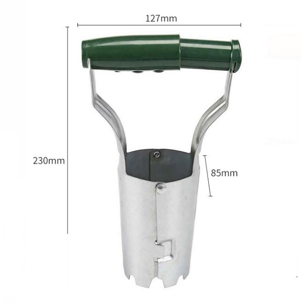 Premium-Automatic Transplanter Garden Hand Bulb Planter Tool With Depth Mark Soil Release Planting Tool For Digging Hole Seed
