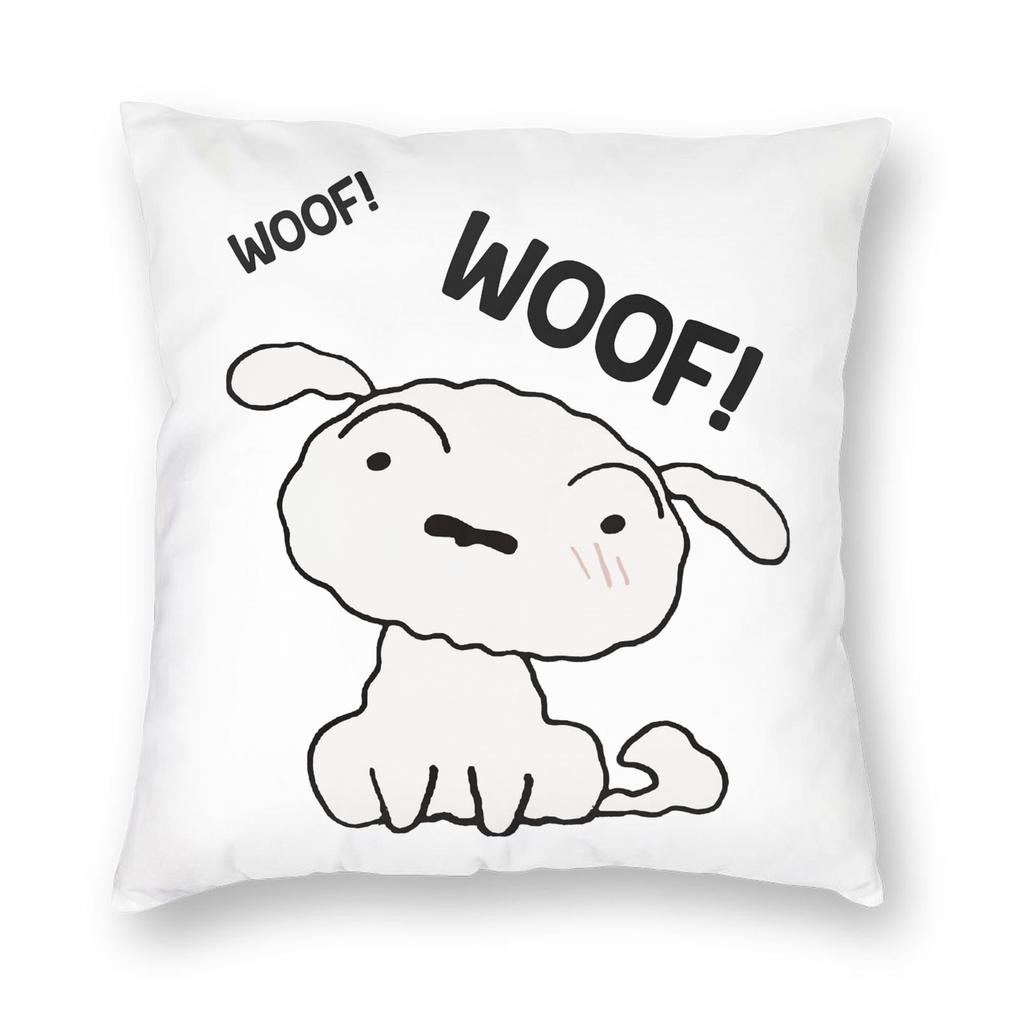 School Friends Crayons Shin-Chans Pillowcase Printed Polyester Cushion Cover Decoration Pillow Case Cover Seater Zippered 45X45