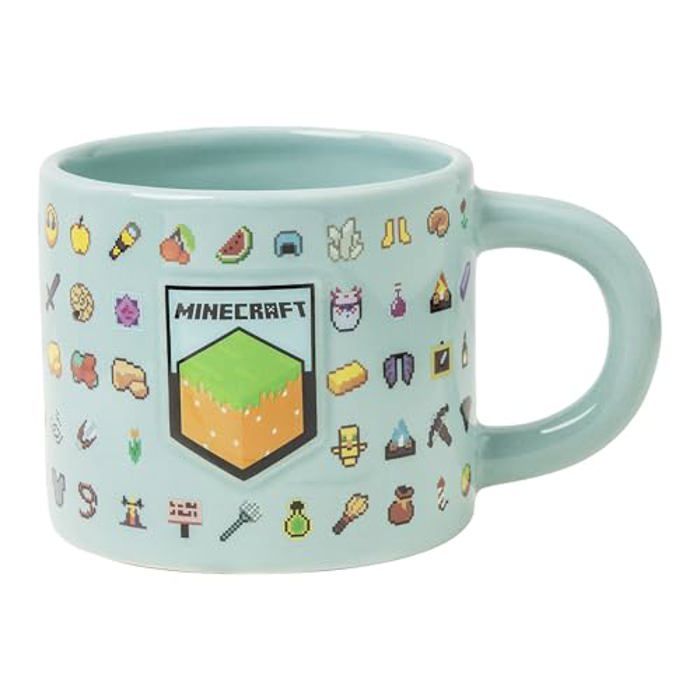 Coffee Mug - Paladone - Minecraft - 400 Ml - Ceramic - 3D Raised Details