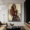 Tropical Sexy Bikini Women Poster Prints Pictures Fashion Tattoo Girl Wall Art Canvas Painting for Modern Living Room Home Decor