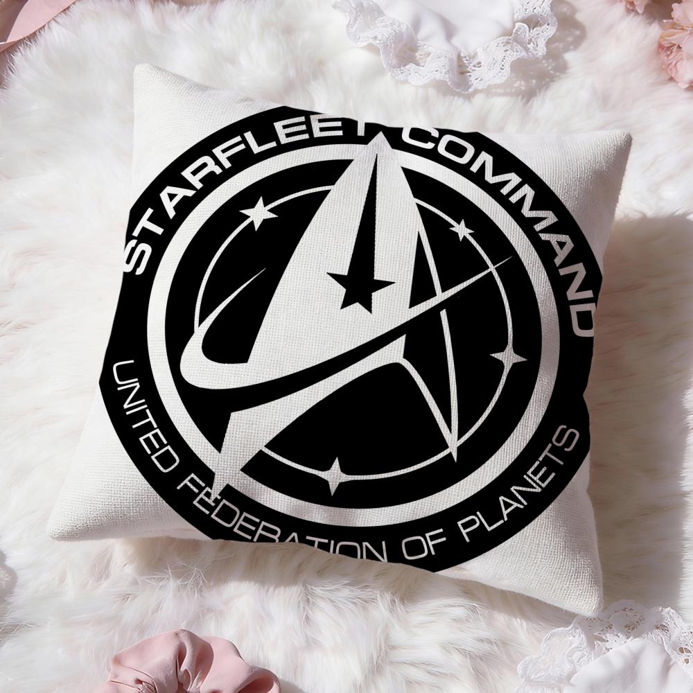 Movie S-Star Trek ShipS Cushion Cover Premium Comfort Reversible Pillow Cove -Two in One Design for Any Room & Car Interior
