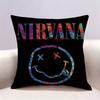 NNirvana Band Kurt Cobain  Doublesided print Pillow Case for Sofa Living Room Home office Decor Protective Cover
