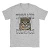 Tummy Ache Survivor Cat Meme Funny Saying Cats Animals T Shirt Summer Pure Cotton TShirts for Unisexs Trending Casual Tee Shirt