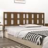 Vidaxl Bed Headboard, Honey Brown, 205.5X4X100 Cm, Pine Wood