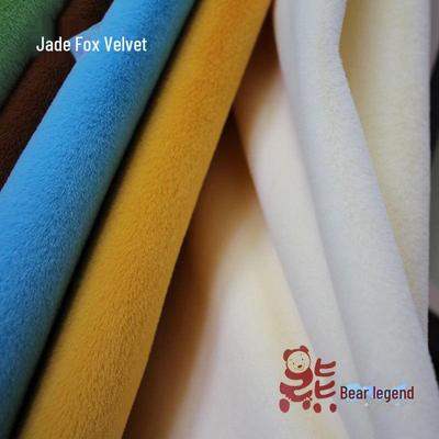 Jade Fox Velvet Plush Fabric - 500g Spot Toy Gloves, Pajamas, Quilt Covers, Windproof DIY Decor.