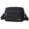 One Shoulder Bag Lightweight Fashion Commuter Business Briefcase Casual Versatile Oxford Fabric Crossbody Bag Unisex Bags Black 6942010119294