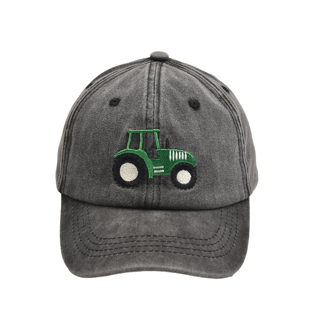 Kids Baseball Cap Fashion Tractor Embroidered Spring Summer Sunscreen Caps for Boys Girls Casual Hat for 3-8 Years Kids Gifts