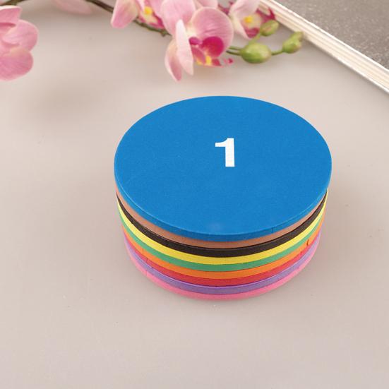 51Pcs/Set Number Block Creative Math Learning EVA Fraction Arithmetic Toys for Kids
