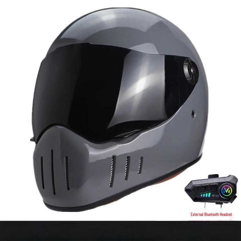 Lishi 3C Американский Ретро Bluetooth Мотоциклетный Шлем M-2XL