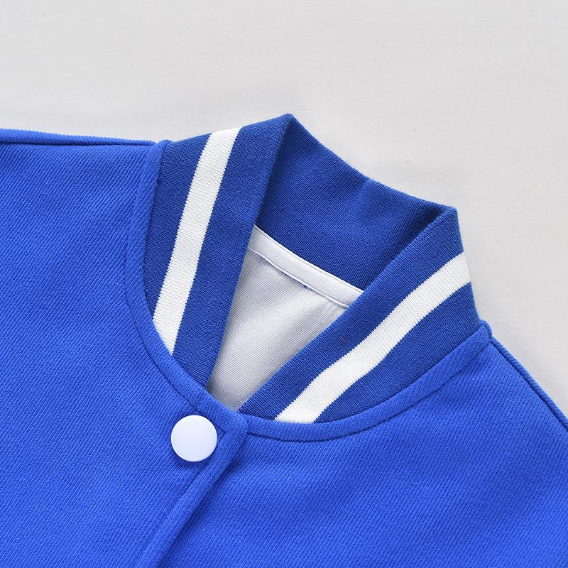 Giacca per bambini per ragazzo Giacca da baseball Autunno Capispalla casual allentato per ragazze 2-15 anni Scuola unisex per bambini Abbigliamento Top
