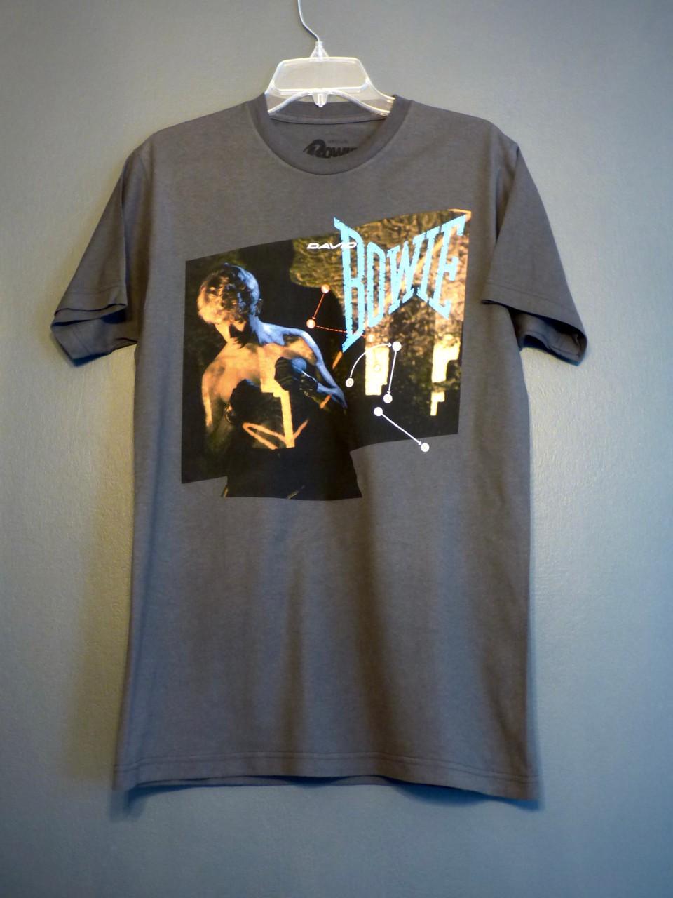 David Bowie Let s Dance Album T-Shirt charcoal t-shirt QT2357 Unisex T-Shirt M