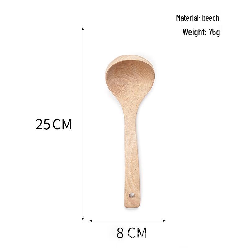 Beechwood Non-stick Wok Spatula