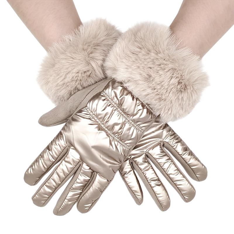 

1PC Women s Winter Gloves Polyester Glove Touchscreen Riding Gloves Versatile Winter Gloves with Touchscreen верблюд