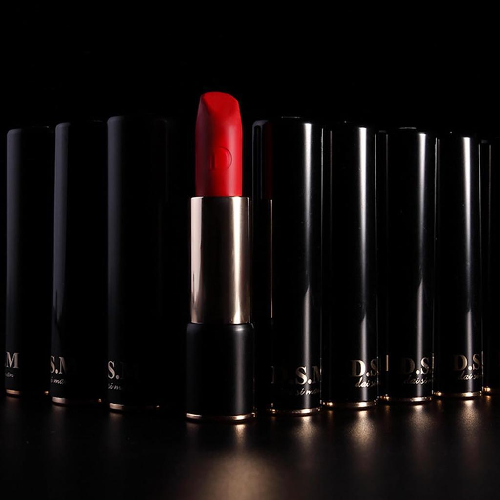 Aopoka Lip Highly Easy to Environmentally Suitable for Sensitive Lipstick Tint, Pigmented, Moisturizing, Long-Lasting Lipstick, Use, Friendly, Skin,