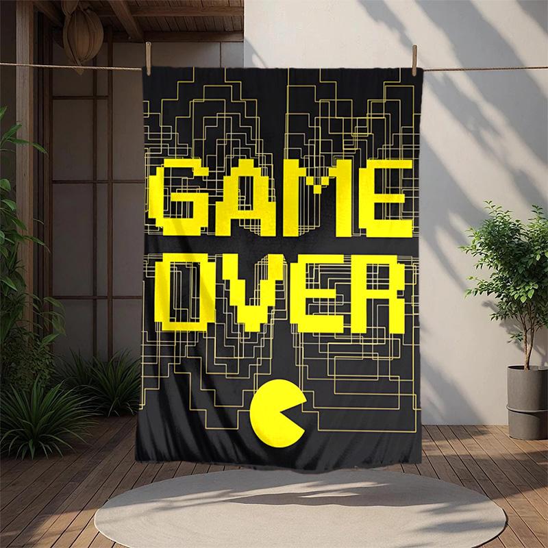 Pixel-Spiel Flanelldecke Weich Warm Ganzjahres-Überwurf, Design für Camping, Autoreisen, Wandern Sofa, Bett, Büro Perfektes Geschenk für Partys