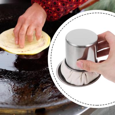 Pinsel für Pfannkuchen, Crêpes-Verteiler, Abriebfester Wischmopp, Praktischer Ölpinsel, Grill