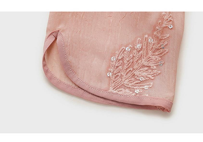 2026 Elegant Summer Chiffon Top - New Chinese Style Short-Sleeve for Stylish Middle-Aged and Elderly Women