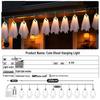Halloween Ghost & Pumpkin Light Pendant: Luminous Ornaments for Haunted House & Party Decor