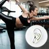 2 Pairs of Silicone Earbuds for Wireless Ideal for Sports and Everyday White (4 Pieces) Anti-Fall Earphones, Use, Ambidextrous, Rechargeable,