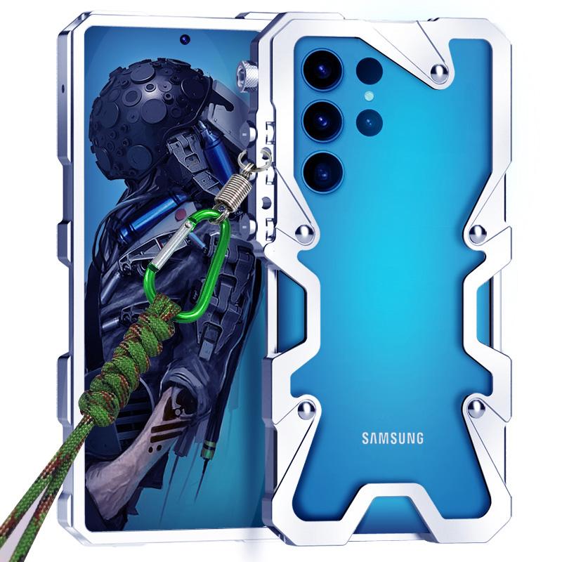 Shockproof Metal Bumper Case For Samsung Galaxy S22 S23 Ultra S20 S21 S22 S23 FE S24 Plus Note 20 S24 Ultra Case Aluminum Cover
