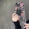 1 Stück Rosa Bär Schmetterling Blume Handy-Anhänger Kette Knoten Handy-Lanyard Schlüsselanhänger Frau Mädchen Tasche Kamera Anhänger Für Hülle
