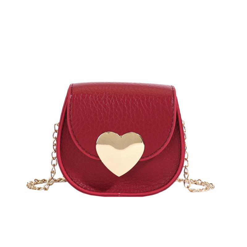 Solid Color Sweet Fresh Girls Casual Small Crossbody Bag For School Play Daily