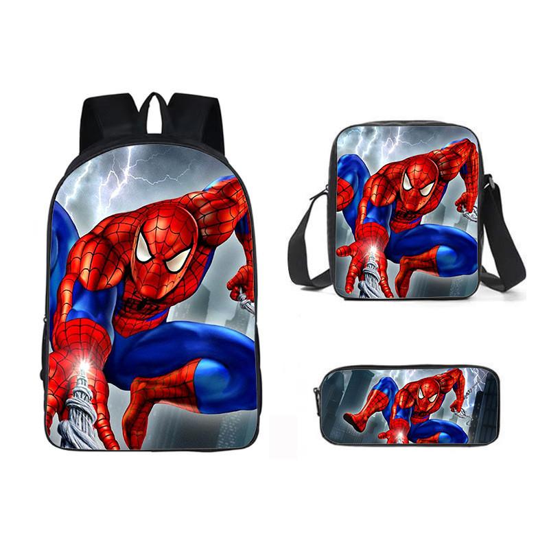 Backpack Piece Three Set Waterresistant Material Kids For