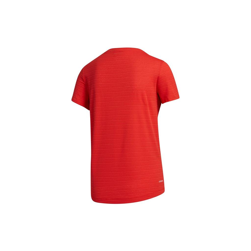 Adidas Aeroready Bonus Sports Training Short Sleeve T-Shirt Women Tops Red GP3968