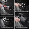 YZ For Tesla Rear Seat Storage Box Model Y YL Juniper Center Console B Backseat Trash Can Garbage Bag Tray Car  Accessories