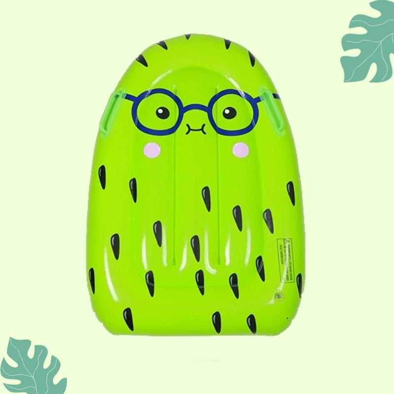 Cartoon Cute Kiwi Pineapple Inflatable Floating Lounge Chair With Handle