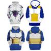 Vegeta IV Cosplay Hoodie 3D Printed Hooded Sweatshirt Men Women Casual Streetwear Pullover