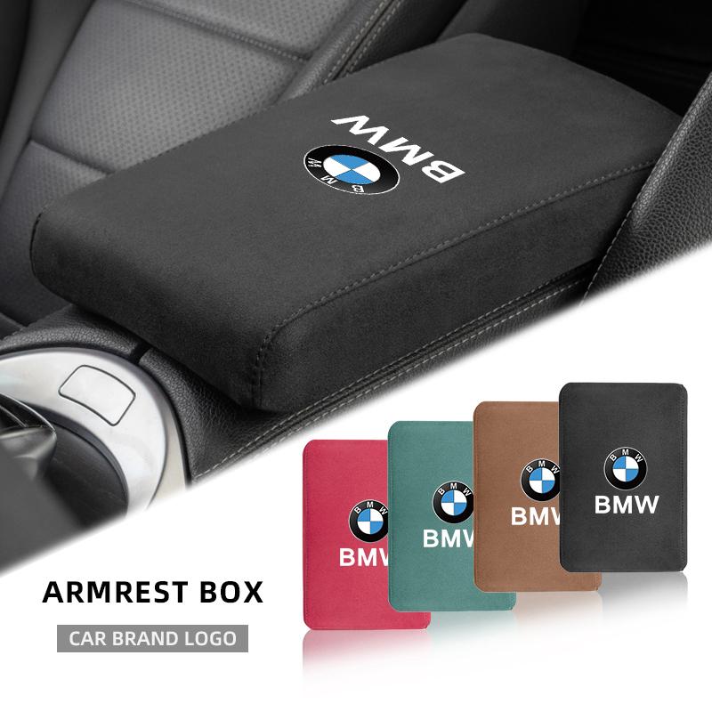 Car Interior Armrest Box Mat Center Console Accessories For BMW Performance E46 E60 E90 E39 E87 E36 E92 E70 E91 X3 X5 X1 X2 X4 HX9