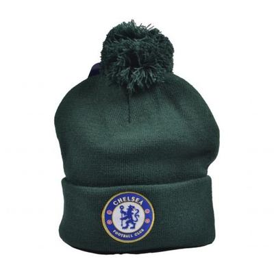 Chelsea FC Crest Knitted Bobble Hat