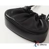 Shirring Long Handle Mini Shoulder Bag (2 Colors)