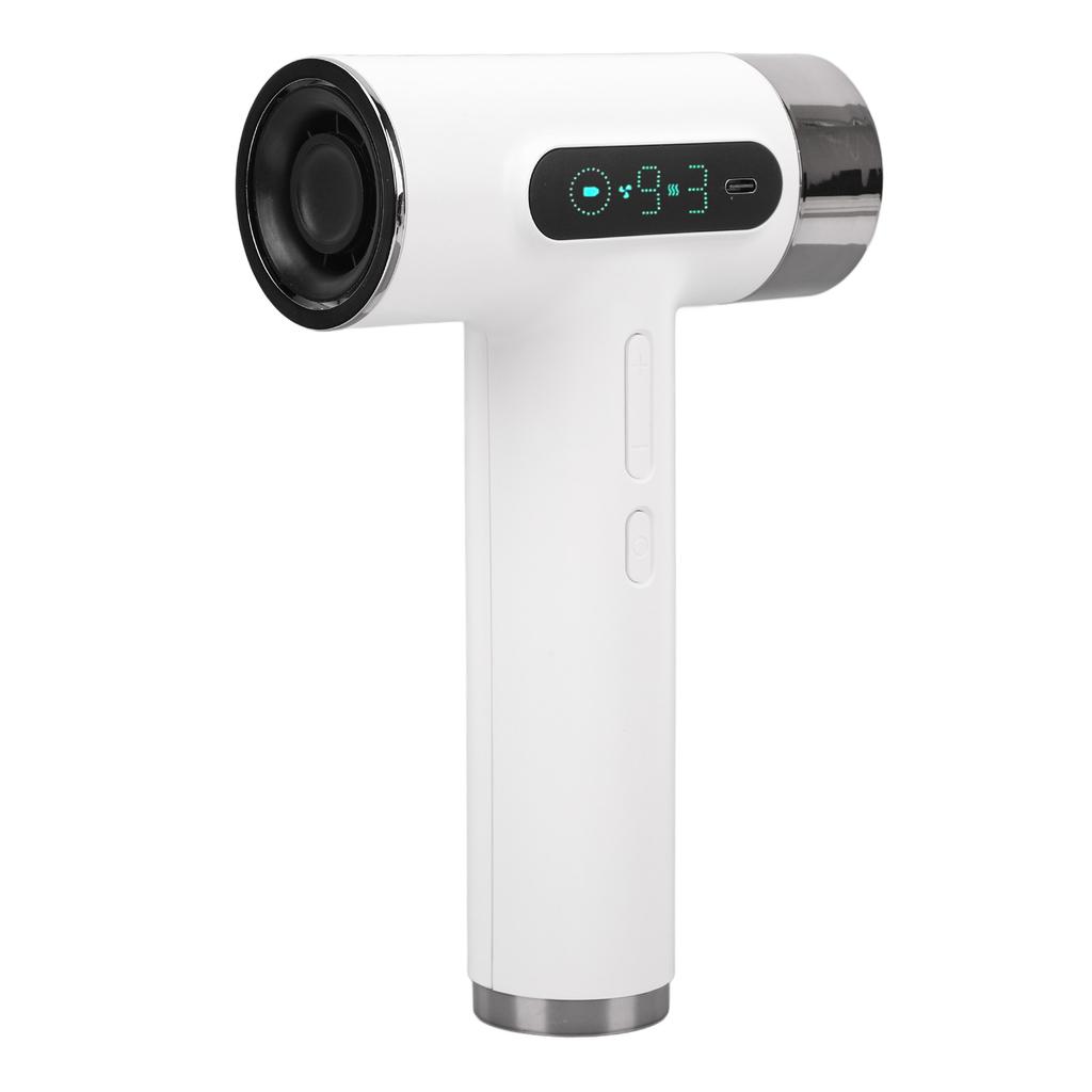 Cordless Hair Dryer USB Rechargeable 100000 RPM High Speed Blower Dryer 300W Cold Hot Wind Hair Dryer for Student